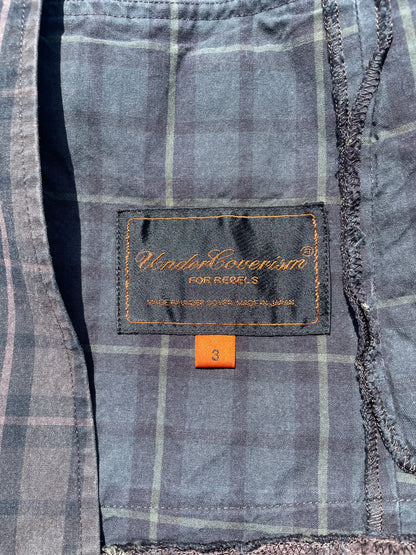 SS05 “But Beautiful ll” - Undercover Plaid Reconstructed Military Blazer