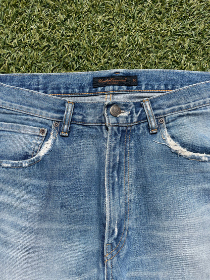 AW04 “Languid” - Undercover ‘52’ Lightwash Distressed Denim