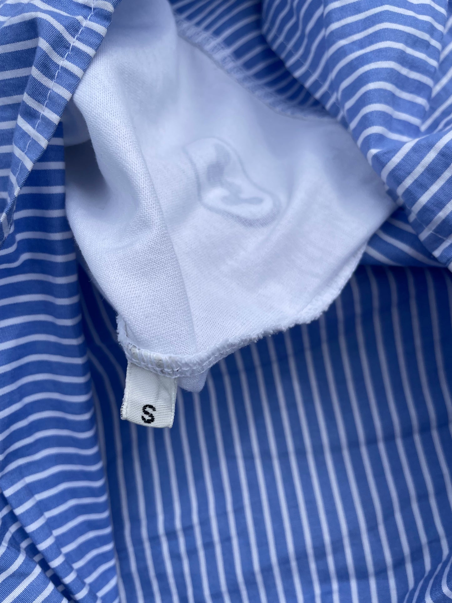 FW23 Mowalola 'NYC' Logo Hybrid Stripe Button Up Shirt