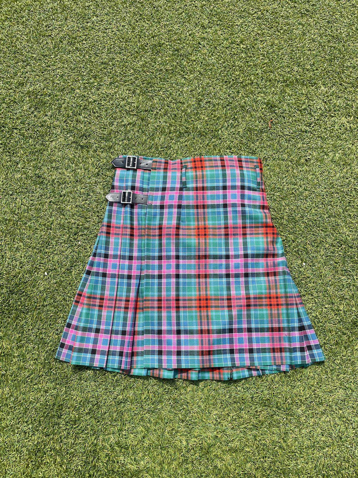 AD2023 Comme Des Garçons Homme+ Tartan Pleated Skirt