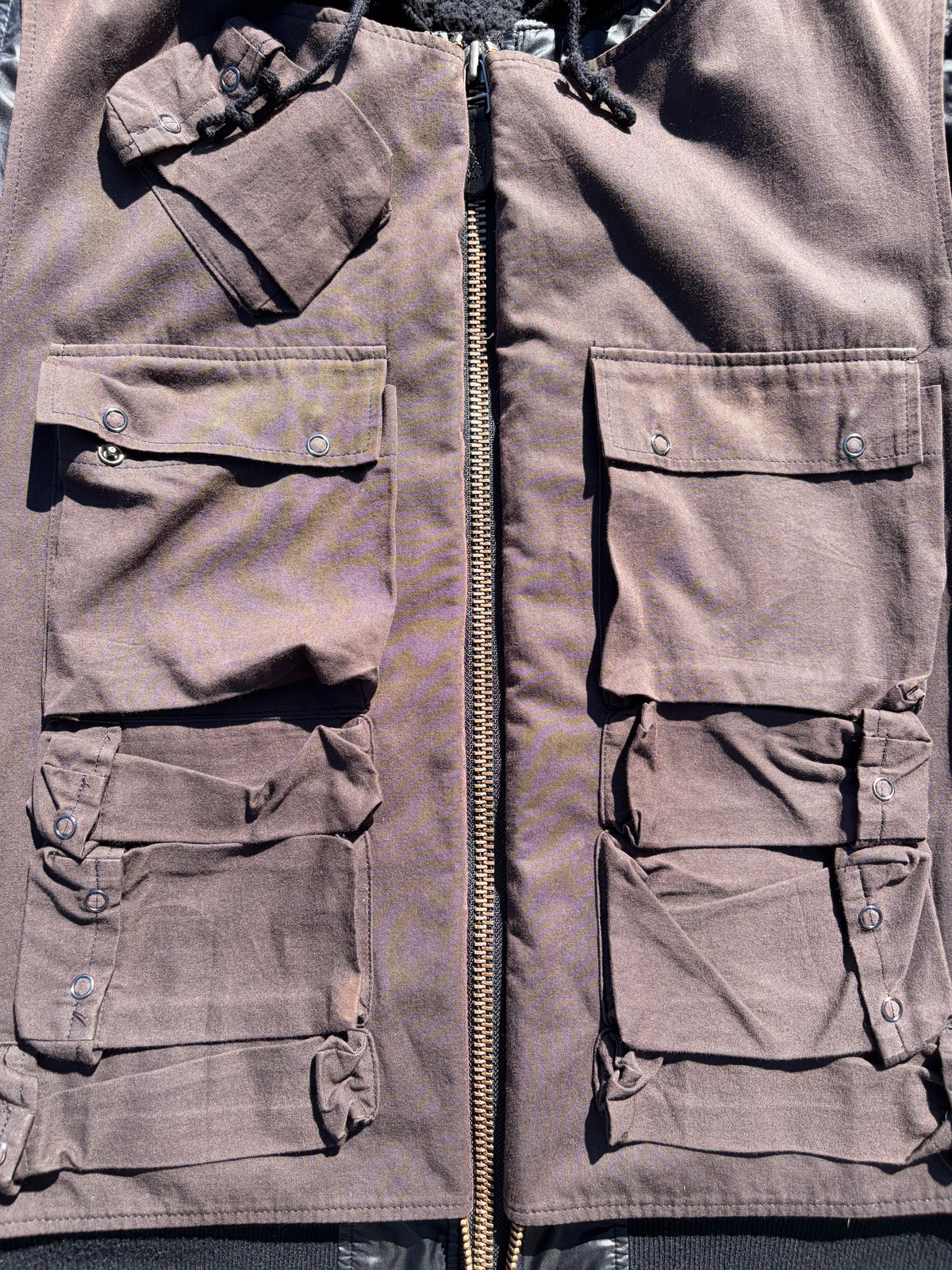 AW06/07 Undercover Vandalize Cargo Nylon Bomber Jacket