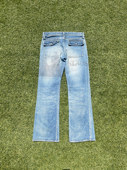 SS06 “T” - Undercover Distressed Klaus Cargo Denim