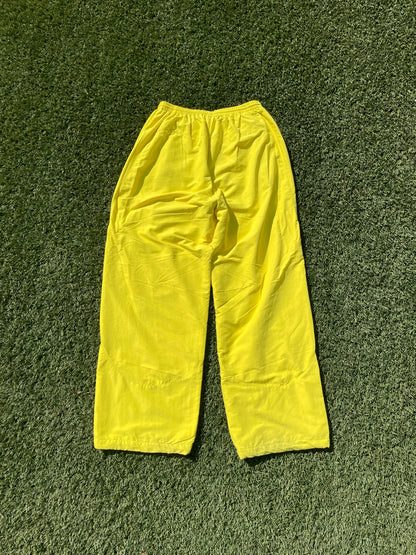 FW23 Balenciaga 3B Sports Icon Yellow Trackpants