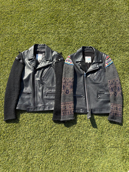 AW09 “Earmuff Maniac” - Undercover Ethnic Moto Leather Jacket