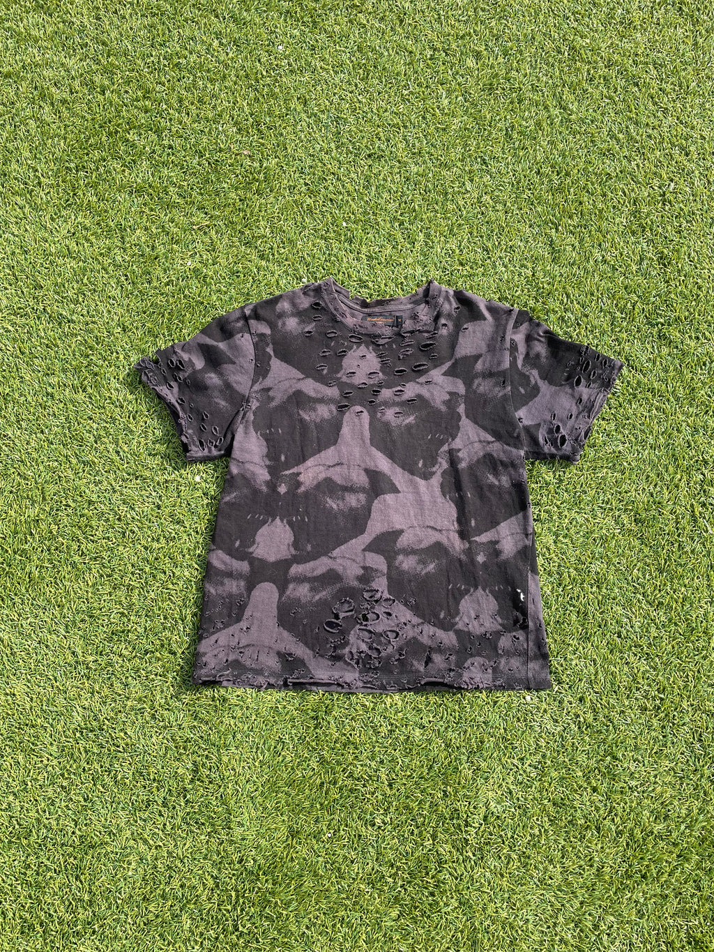 AW03 “Paperdoll” - Undercover All Over Print Rottweiler Distressed Tee