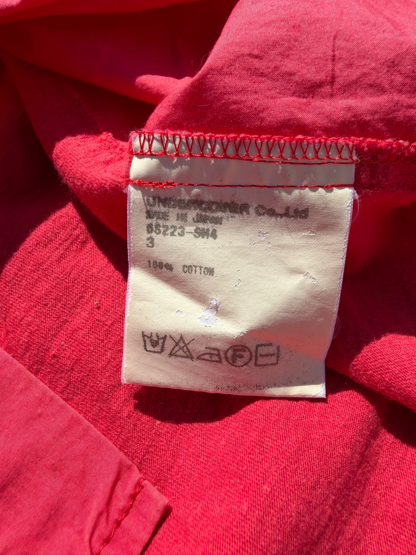 SS06 “T” - Undercover Hybrid 3/4 Sleeve Button Up