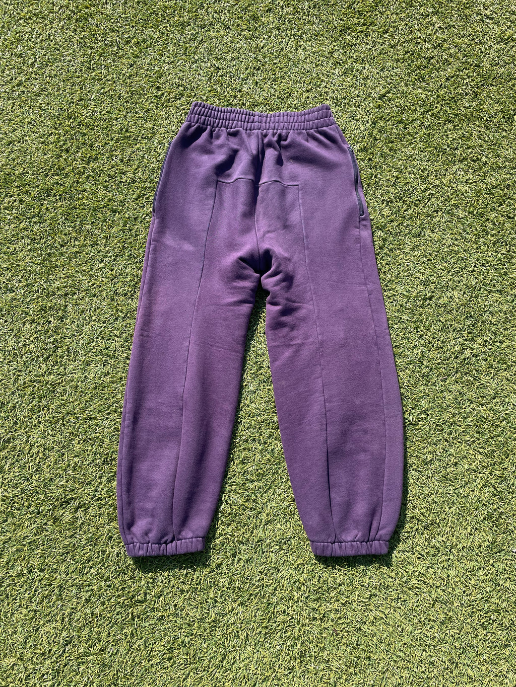 AW17 Vetements “Sexual Fantasies” Reconstructed Purple Sweatpants