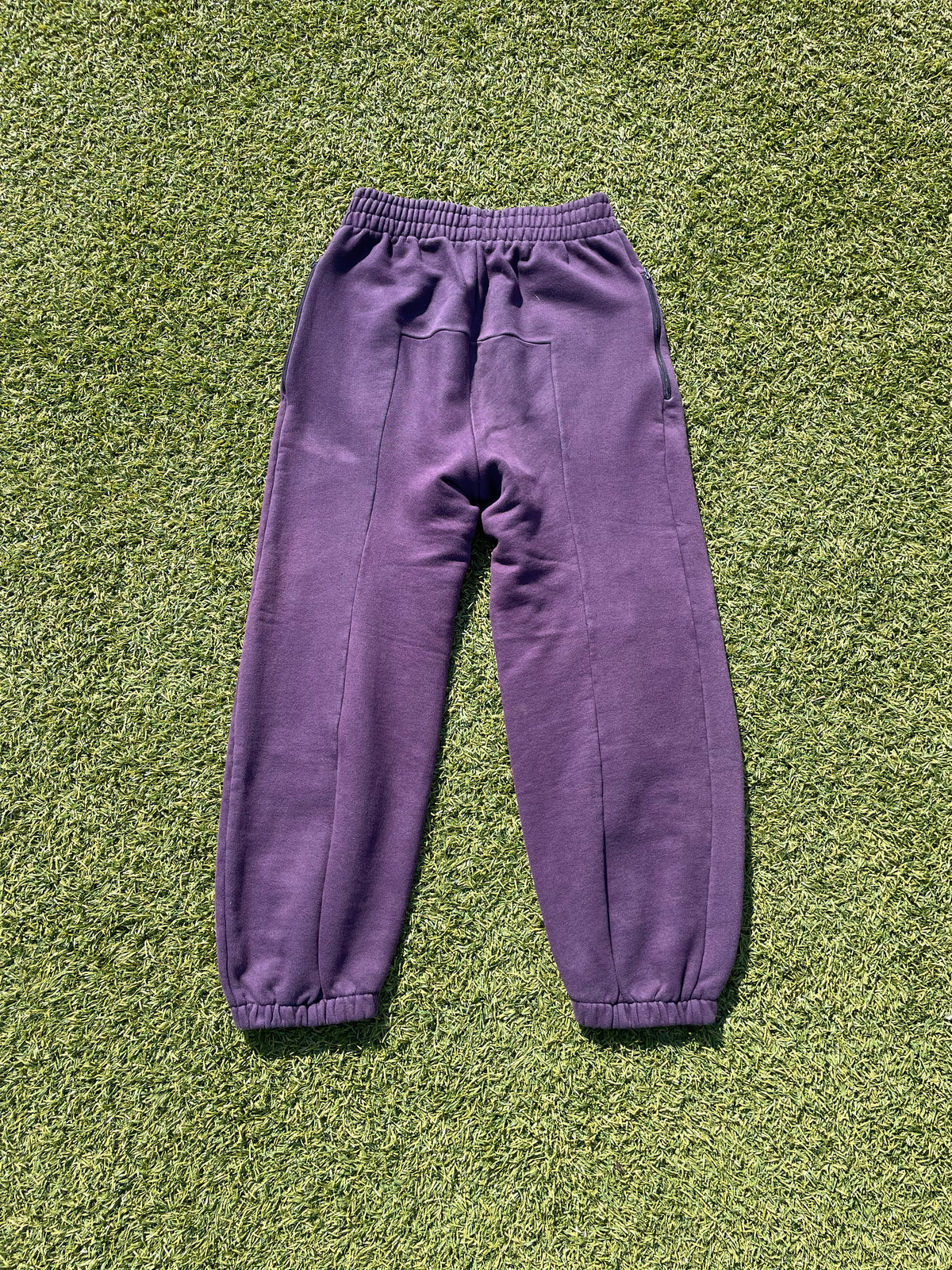 AW17 Vetements “Sexual Fantasies” Reconstructed Purple Sweatpants