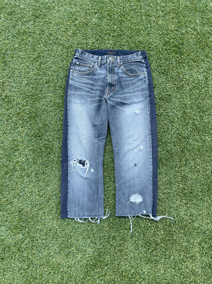 SS06 “T” - Undercover Hybrid Convertible Utility Cargo Denim