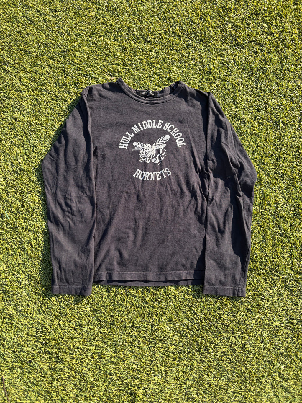 AD2010 Junya Watanabe “Hulls Middle School” Black Long Sleeve