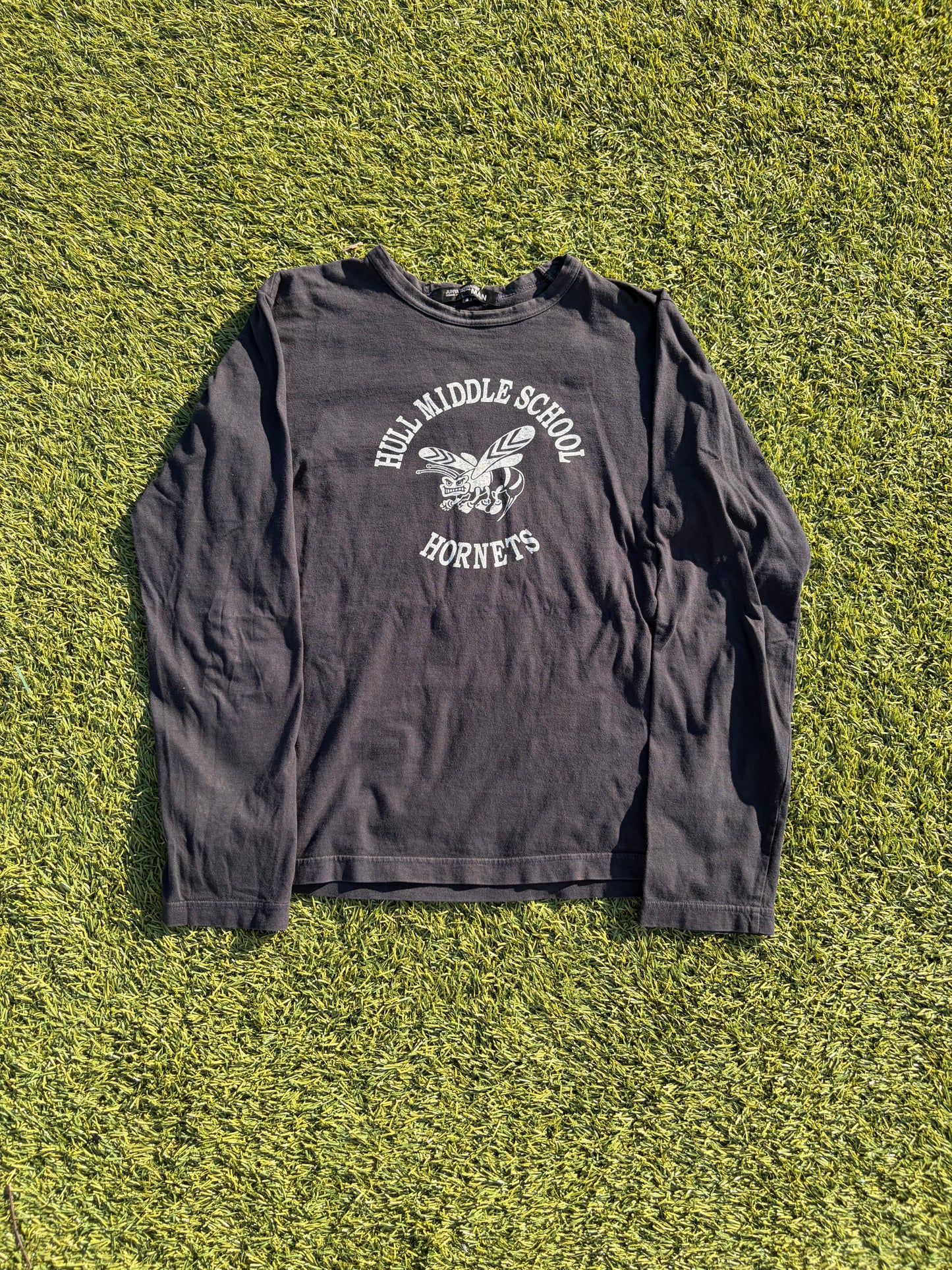 AD2010 Junya Watanabe “Hulls Middle School” Black Long Sleeve