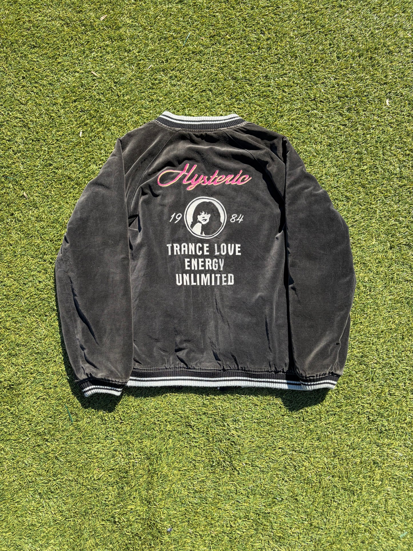 Hysteric Glamour ‘Vietnam’ Souvenir Reversible Velour Bomber Jacket 🇻🇳