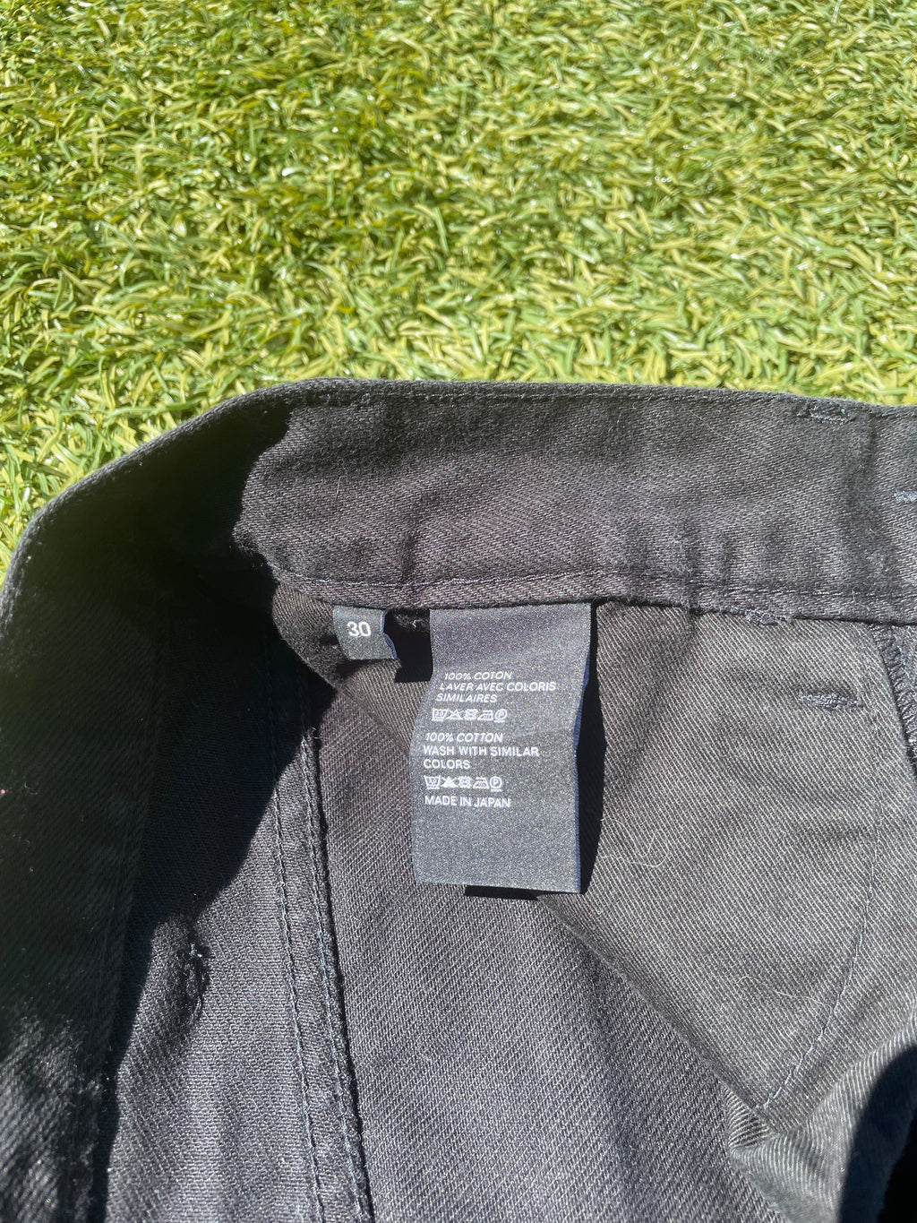 Celine FL_001 Black Flare Denim