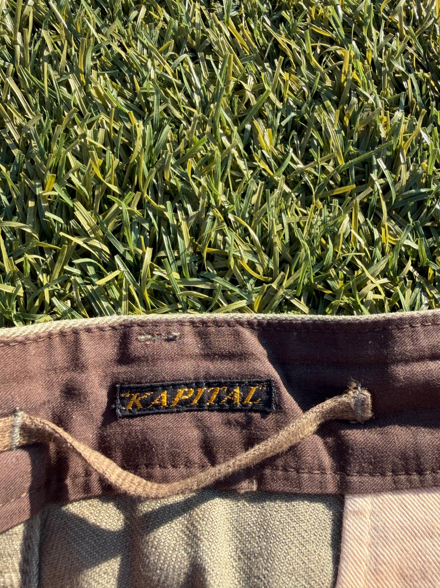 Kapital Military Fishnet Jumbo Cargo Shorts