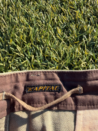 Kapital Military Fishnet Jumbo Cargo Shorts