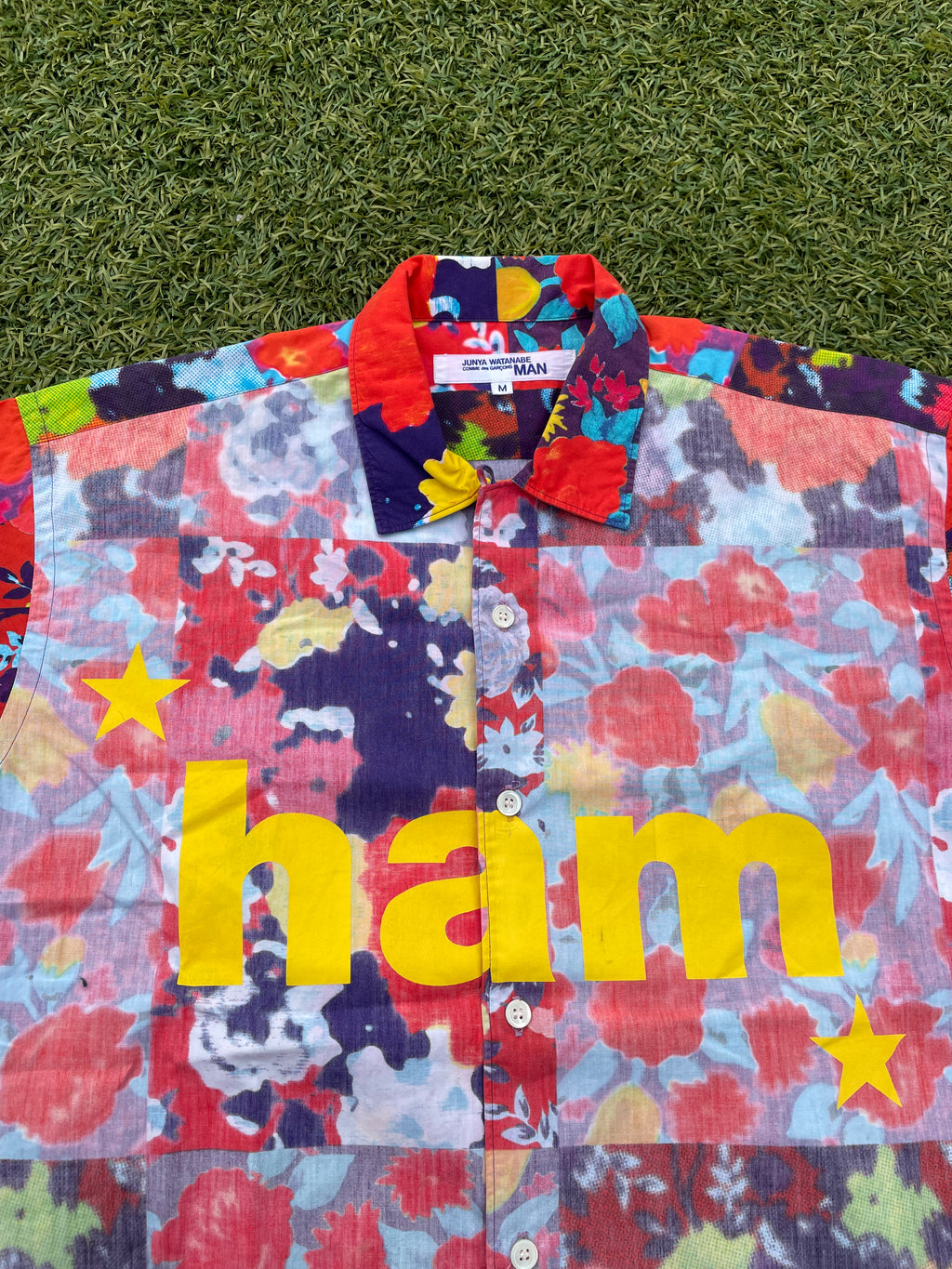 AD2001 Junya Watanabe Multi-Color Floral Blocking Set
