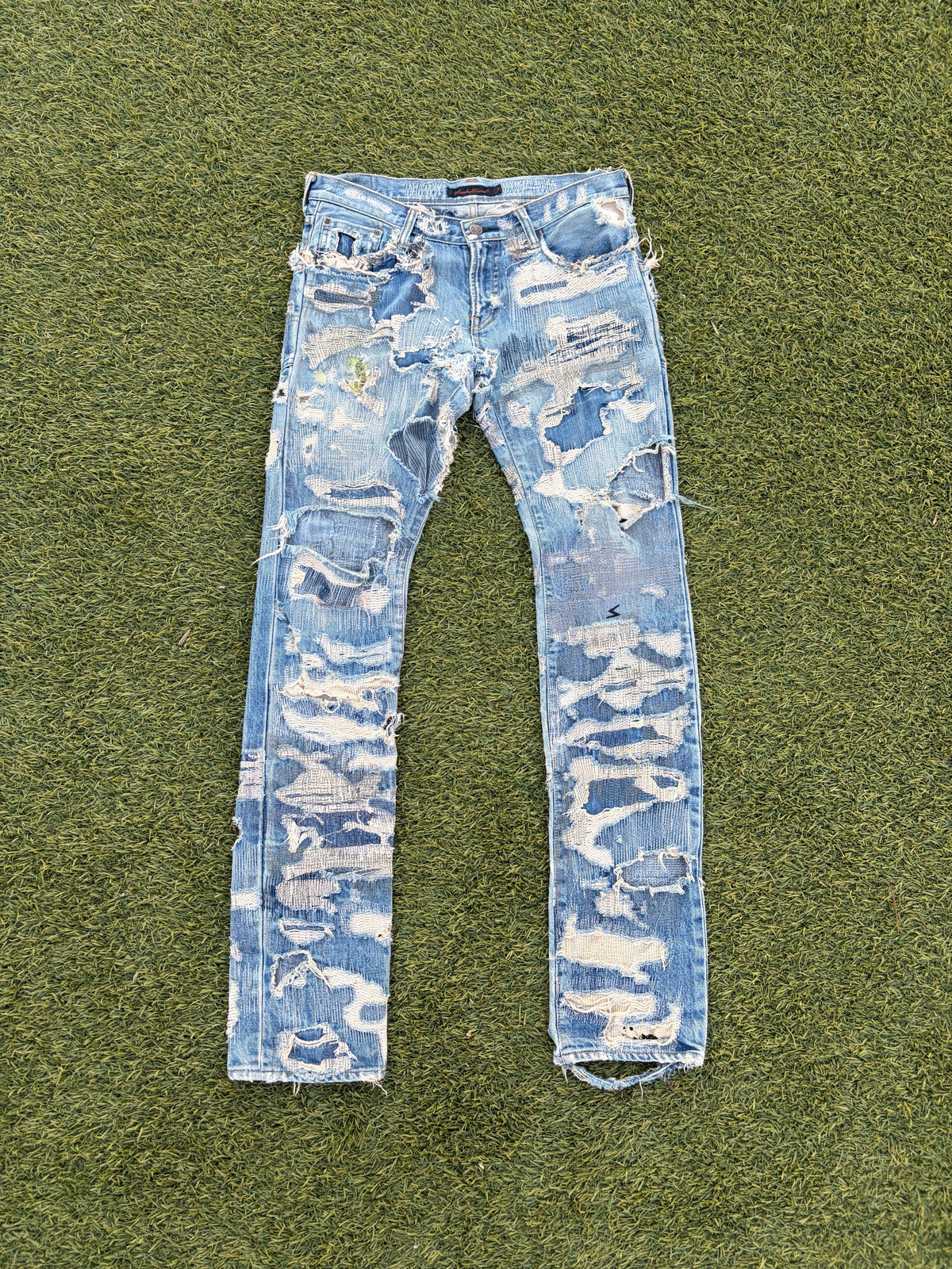 AW05 “Arts & Crafts” - Undercover ‘85’ Boro Distressed Denim