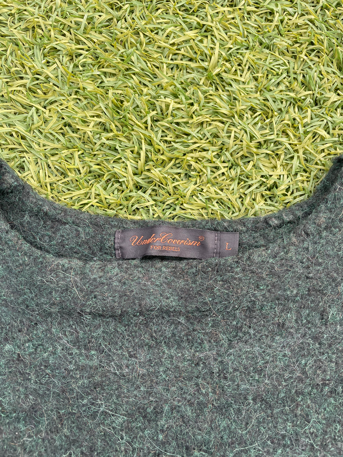 AW03 "Paperdoll" - Undercover Hybrid Wool Sweater