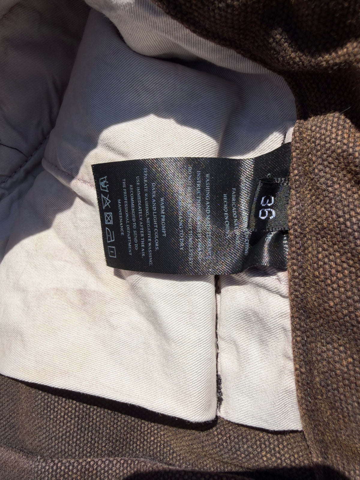 SS25 Aris Tatalovich Hybrid Wrinkled Nylon Denim