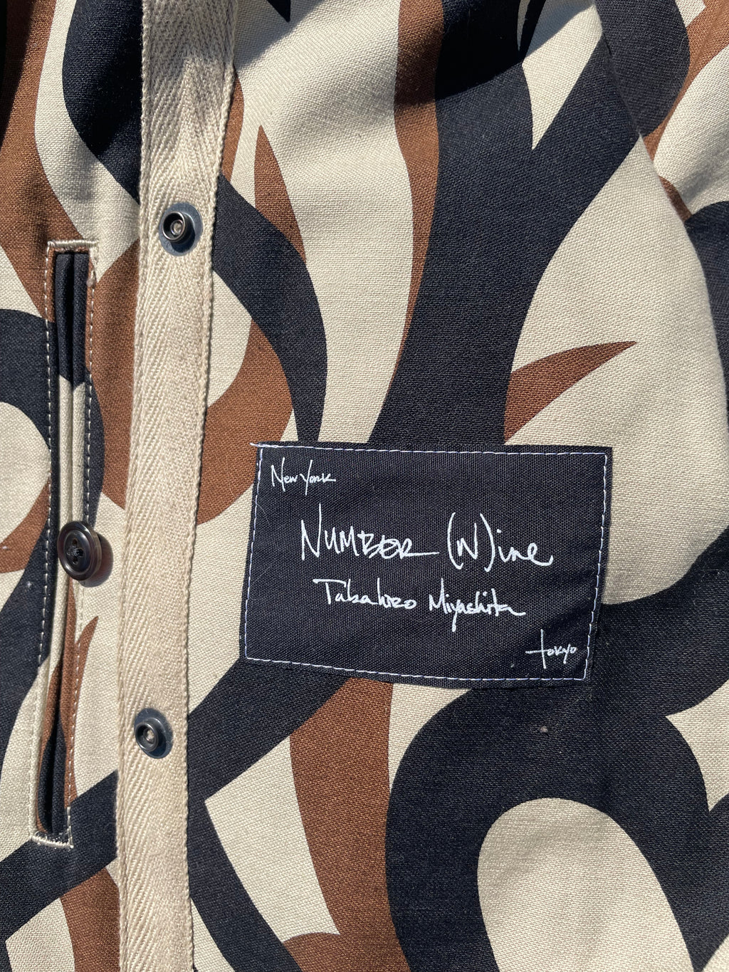 AW04 “Give Peace A Chance” - Number (N)ine Tribal Heart Camo M-65 Cargo Jacket