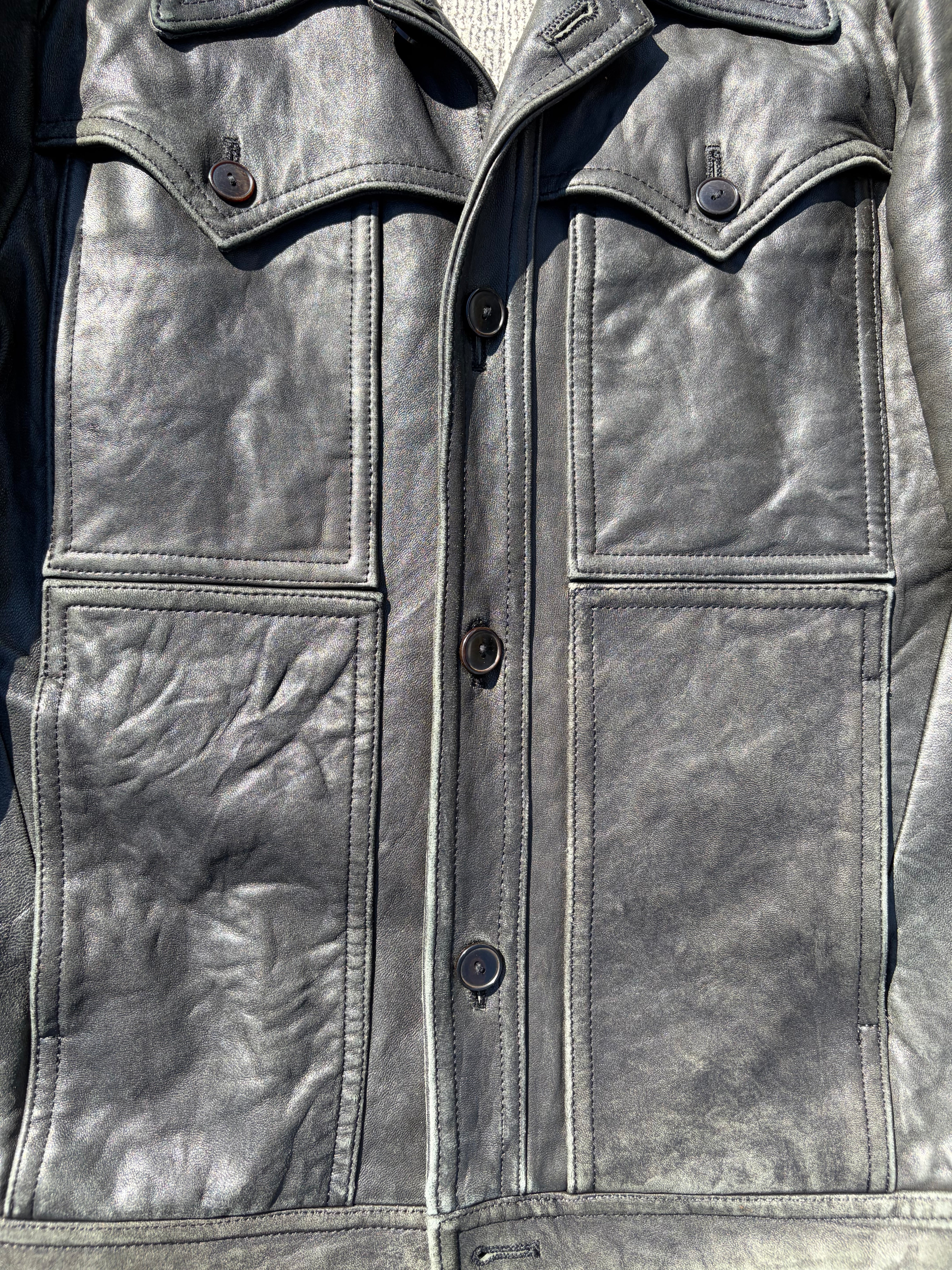 AW07 “Love God Murder” - Number (N)ine Western Leather Jacket