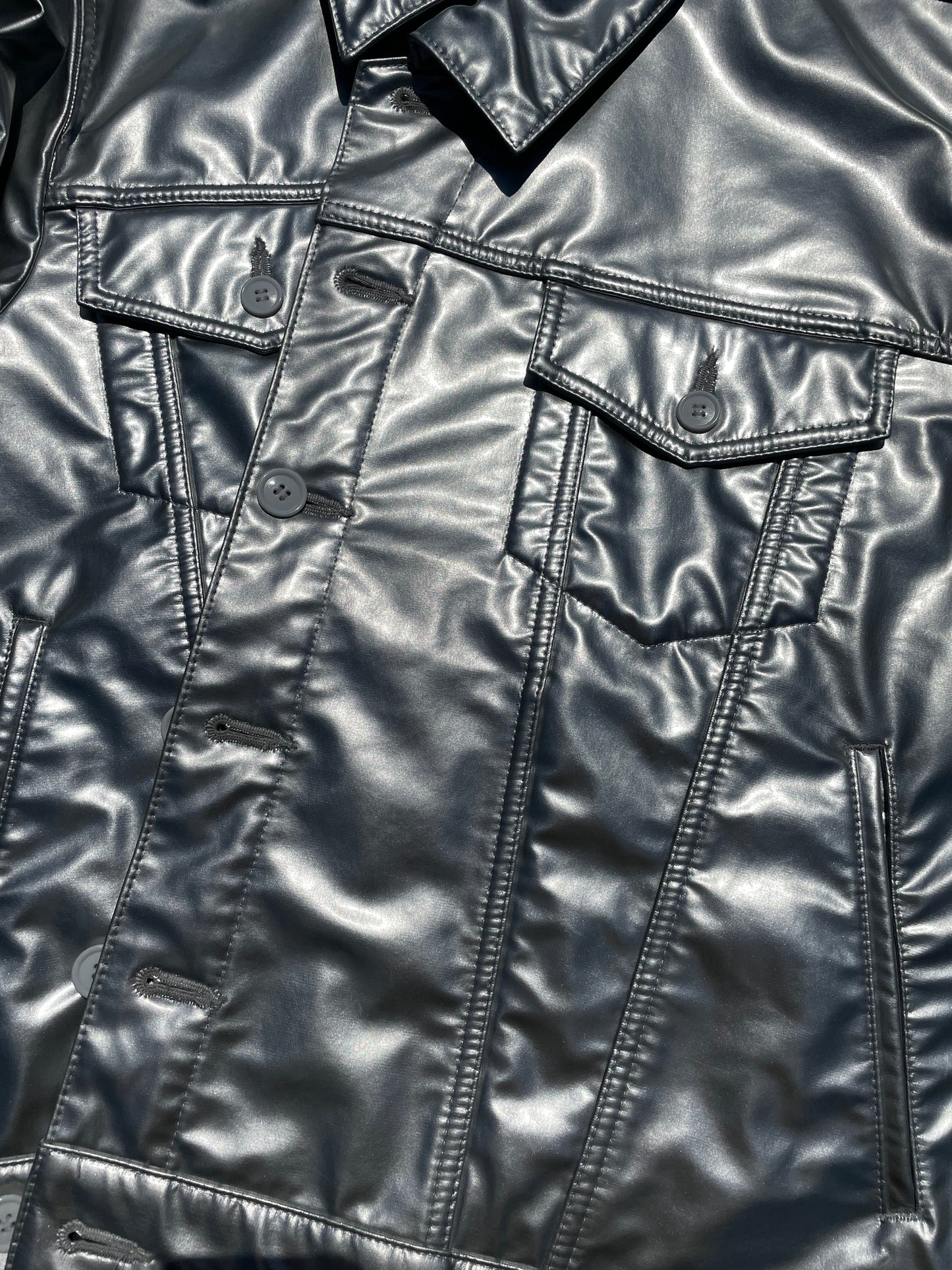 AD2018 Comme Des Garçons Silver Metallic Set