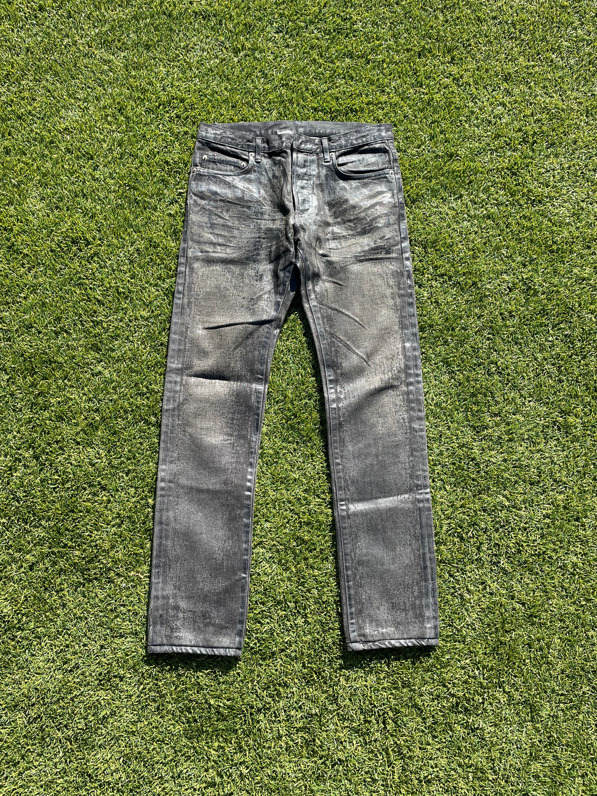 AW05 “In The Morning” - Dior Homme By Hedi Slimane Waxed Luster Denim