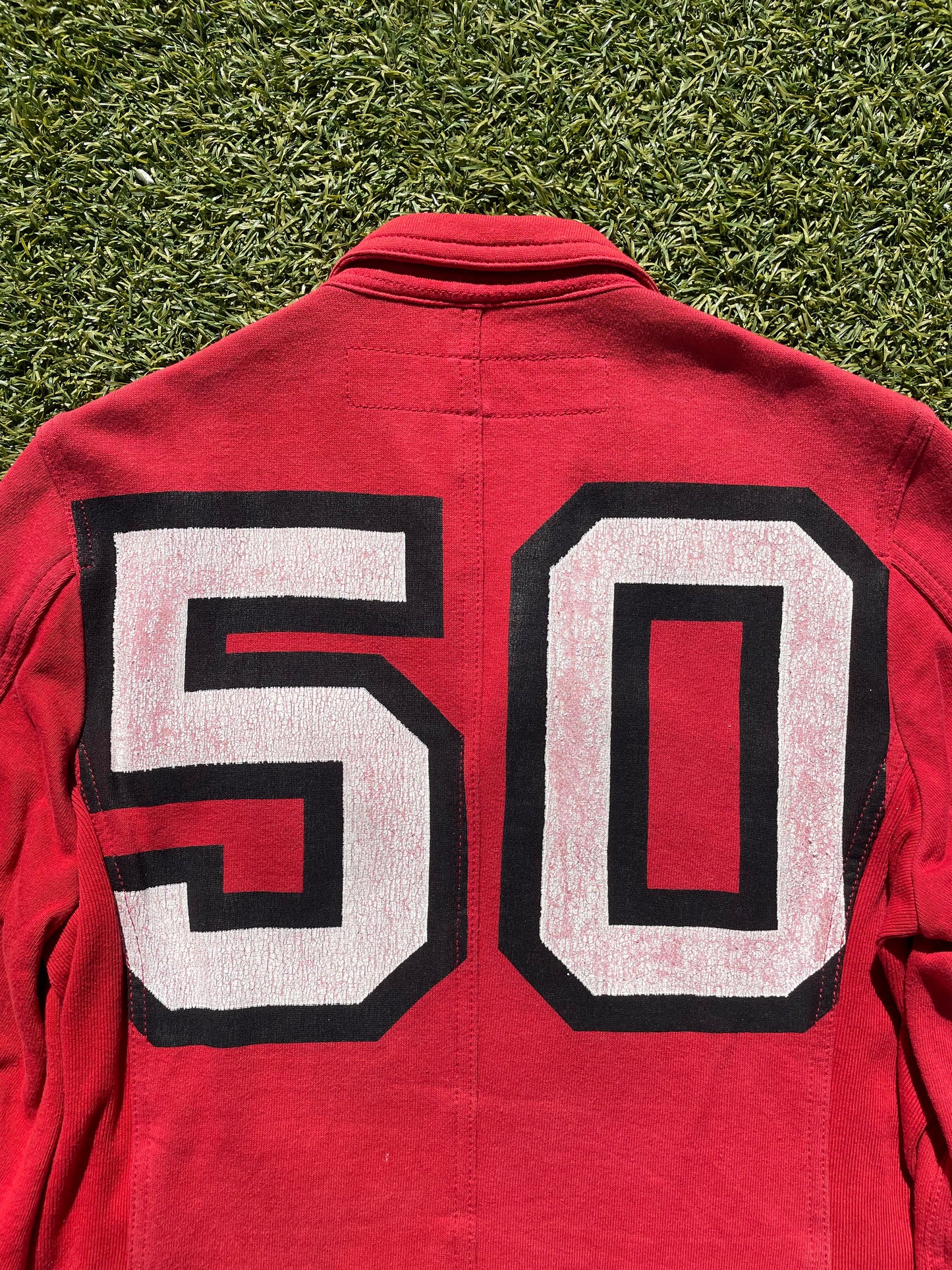 AD2006 Junya Watanabe Arkansas Football Collegiate Cotton Blazer