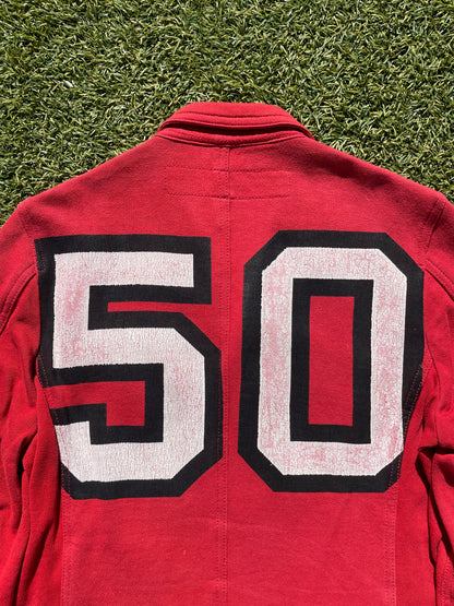 AD2006 Junya Watanabe Arkansas Football Collegiate Cotton Blazer