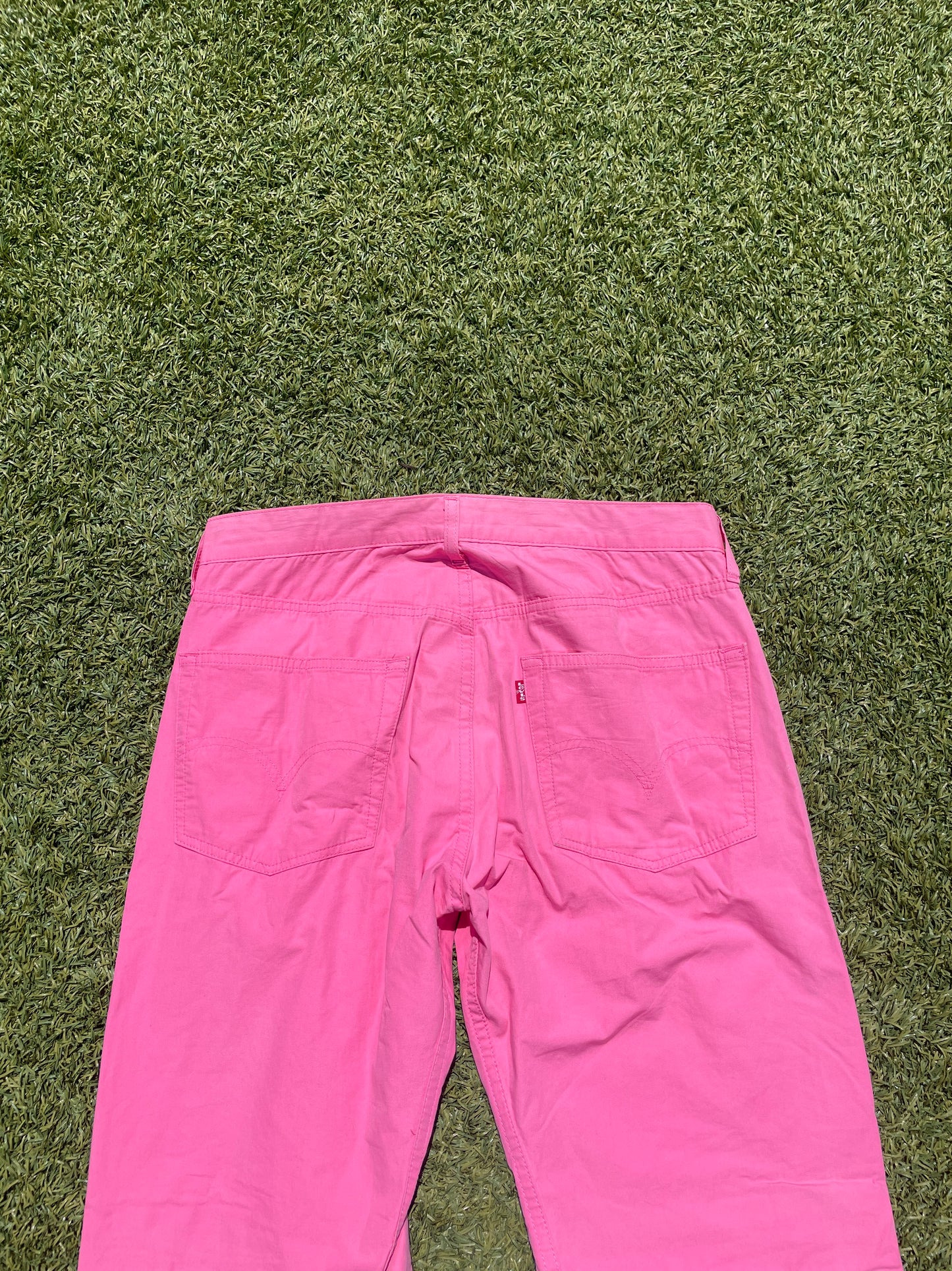 AD2001 Junya Watanabe Pink Straight Leg Pant