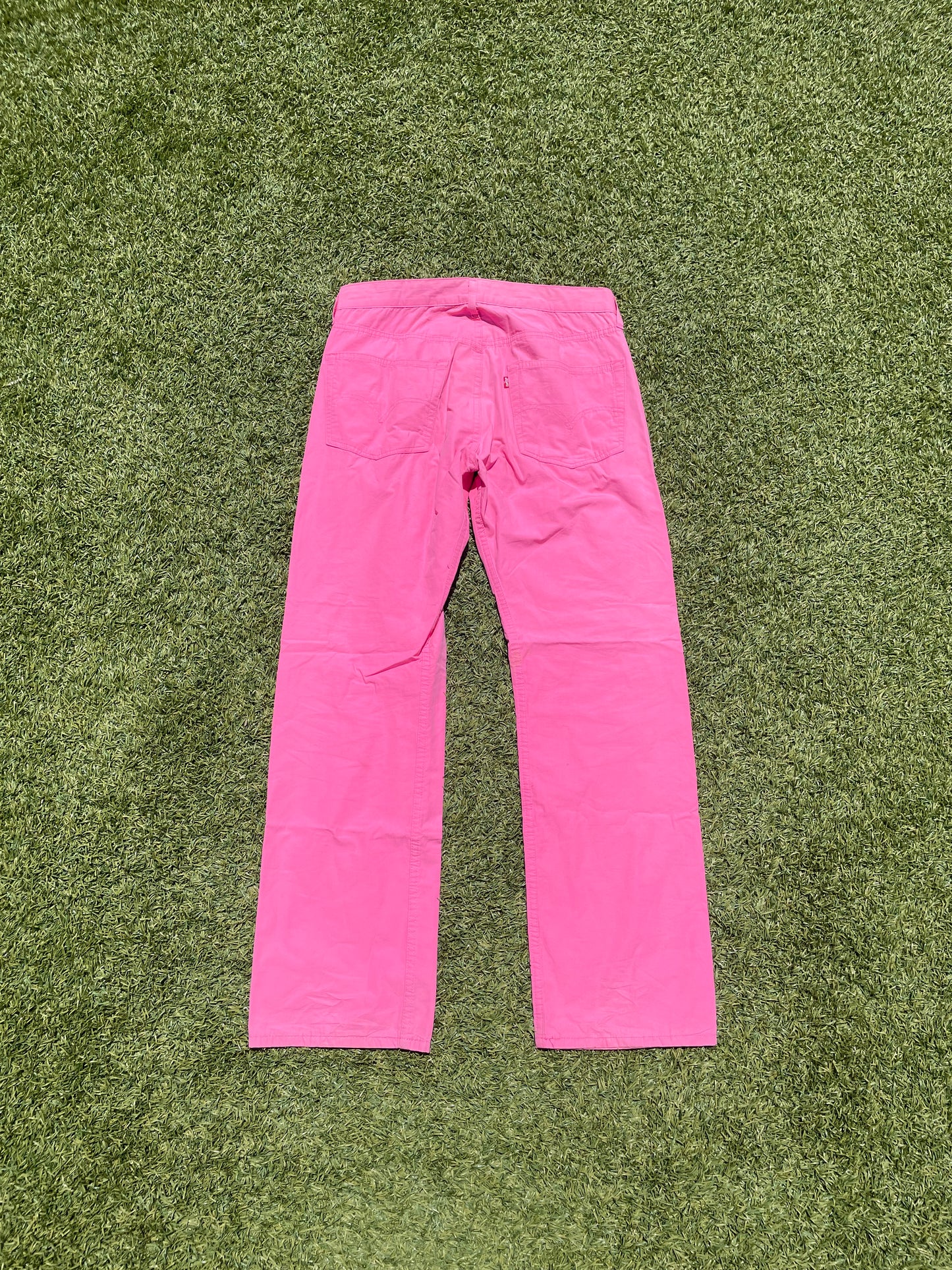 AD2001 Junya Watanabe Pink Straight Leg Pant