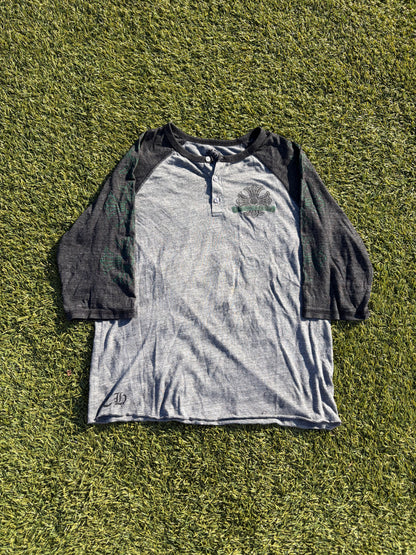 Chrome Hearts Raglan Henley Baseball T-Shirt