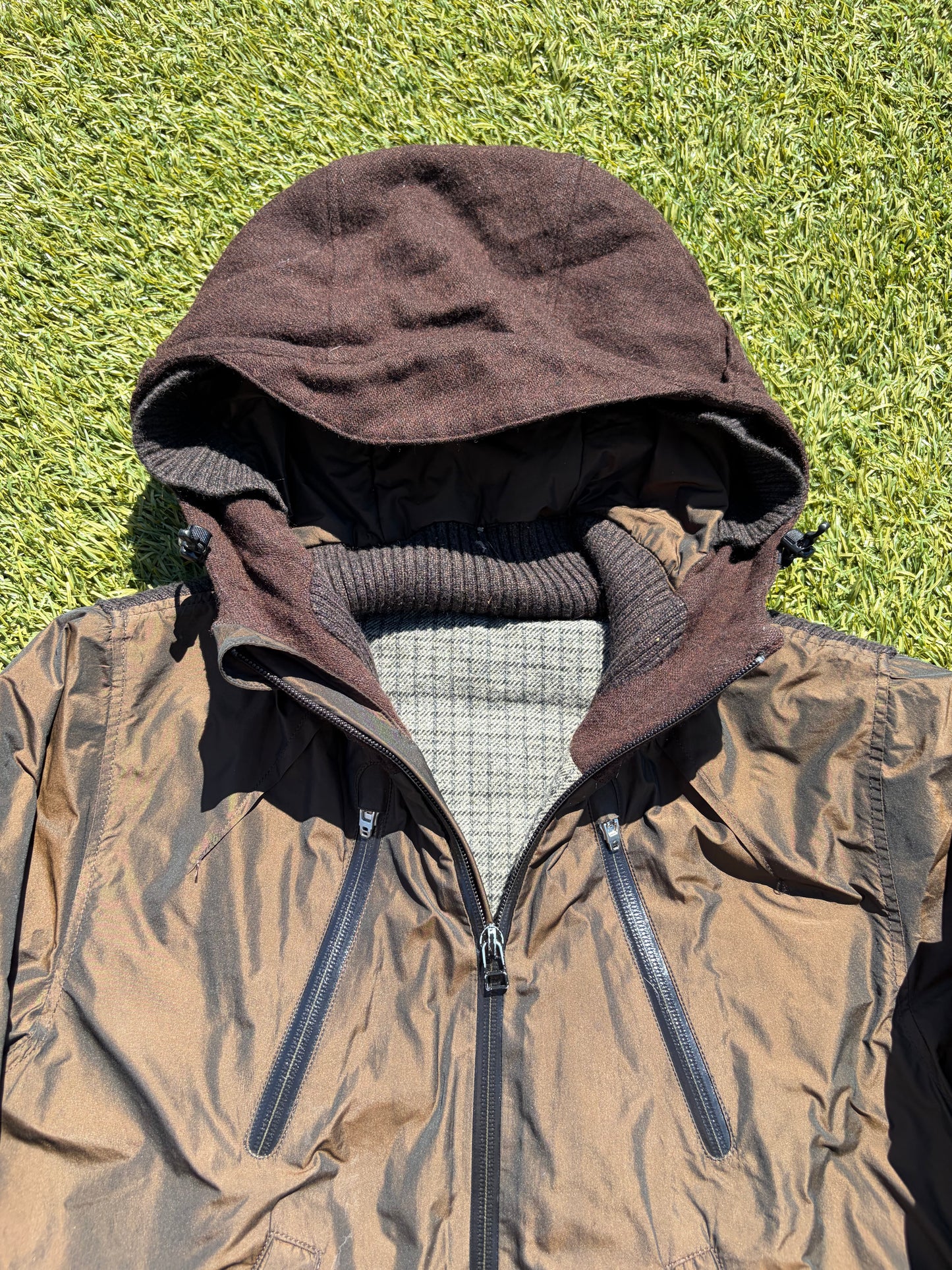 AW07 “Earmuff” - Undercover Hybrid Nylon Windbreaker Jacket