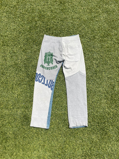 AW02 “Witch Cells Division” - Undercover ‘Immadtoo’ Hybrid Lightwash Distressed Denim