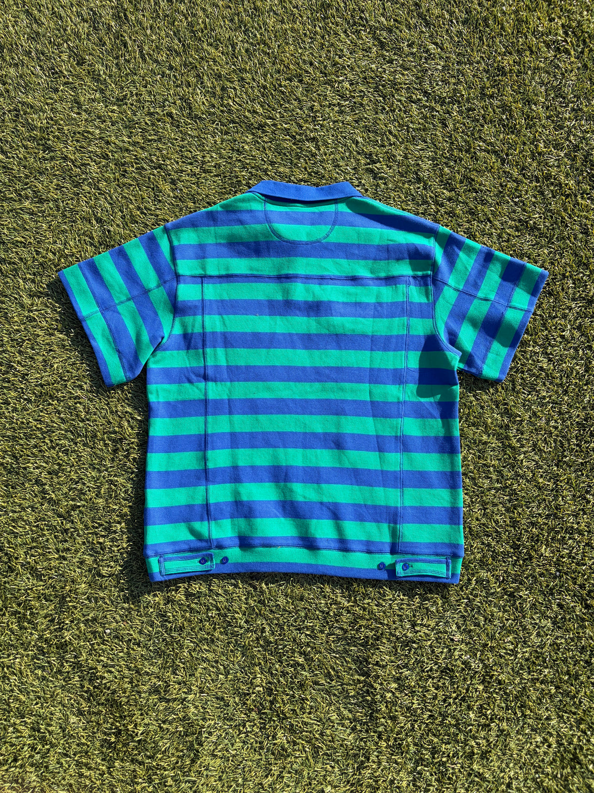 SS25 Aris Tatalovich Dual Pocket Stripe Polo