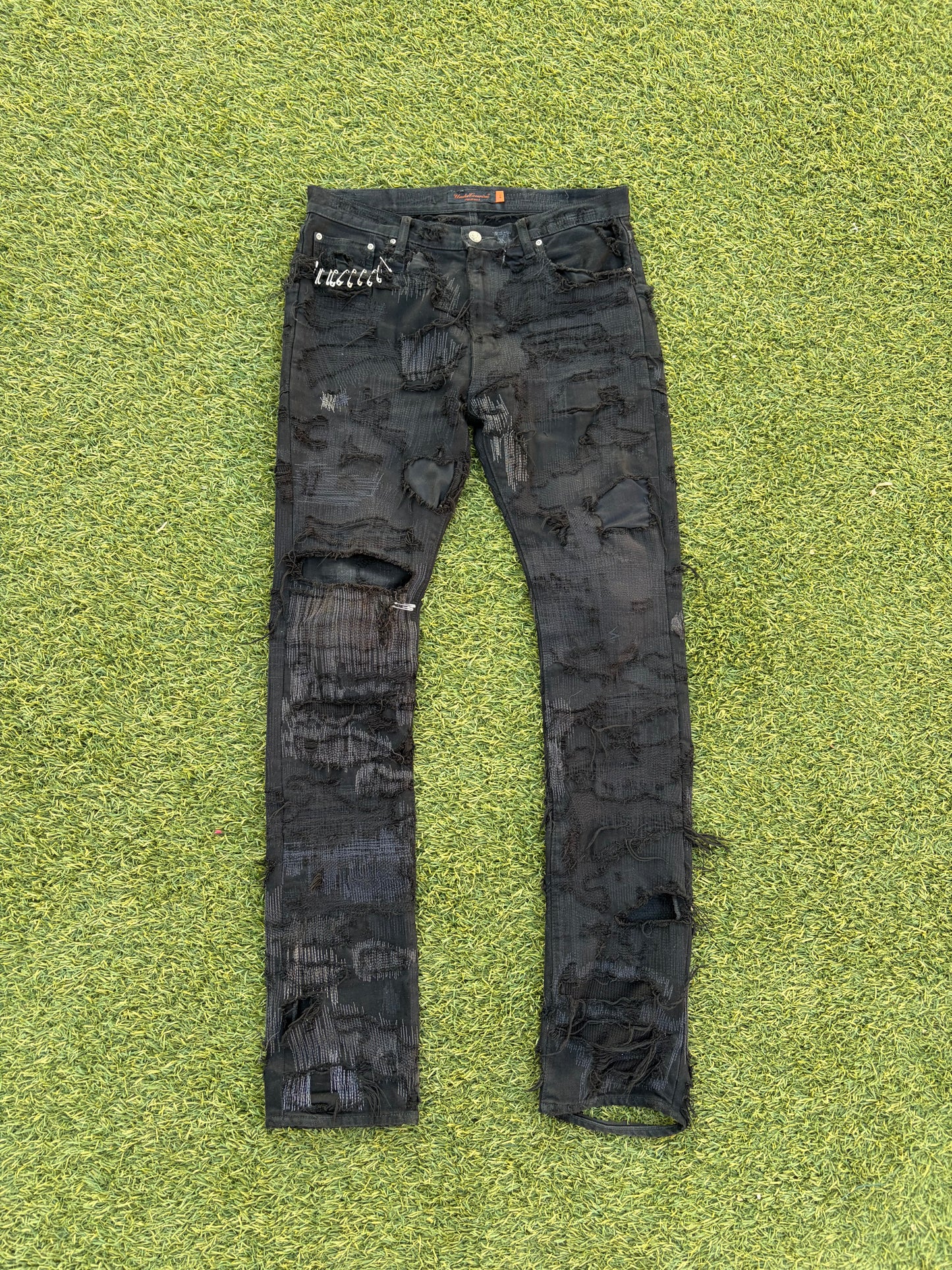 AW05 “Arts & Crafts” - Undercover ‘85’ Boro Distressed Denim