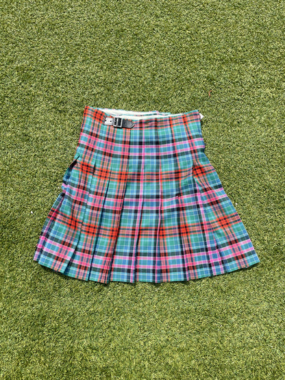 AD2023 Comme Des Garçons Homme+ Tartan Pleated Skirt