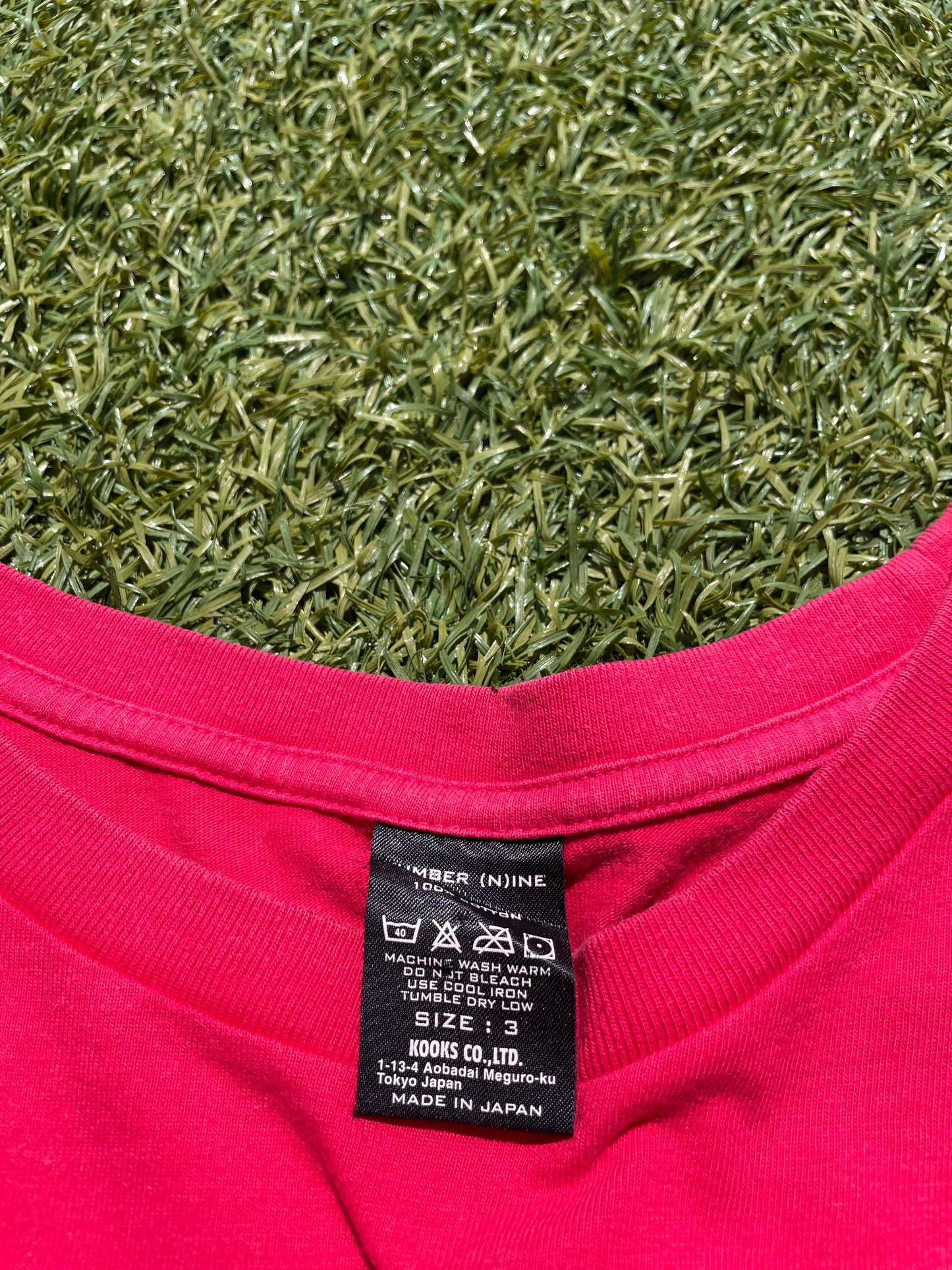 SS08 “Birds” - Number (N)ine Hardcore University T-Shirt