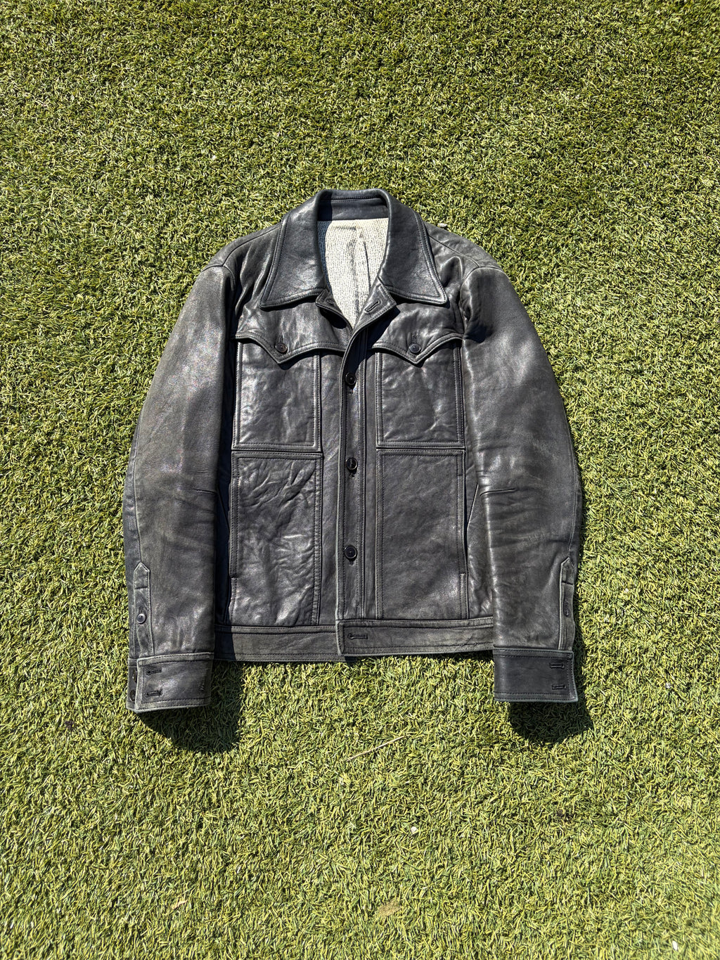 AW07 “Love God Murder” - Number (N)ine Western Leather Jacket