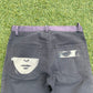 SS07 “Purple” - Undercover Face Print Denim