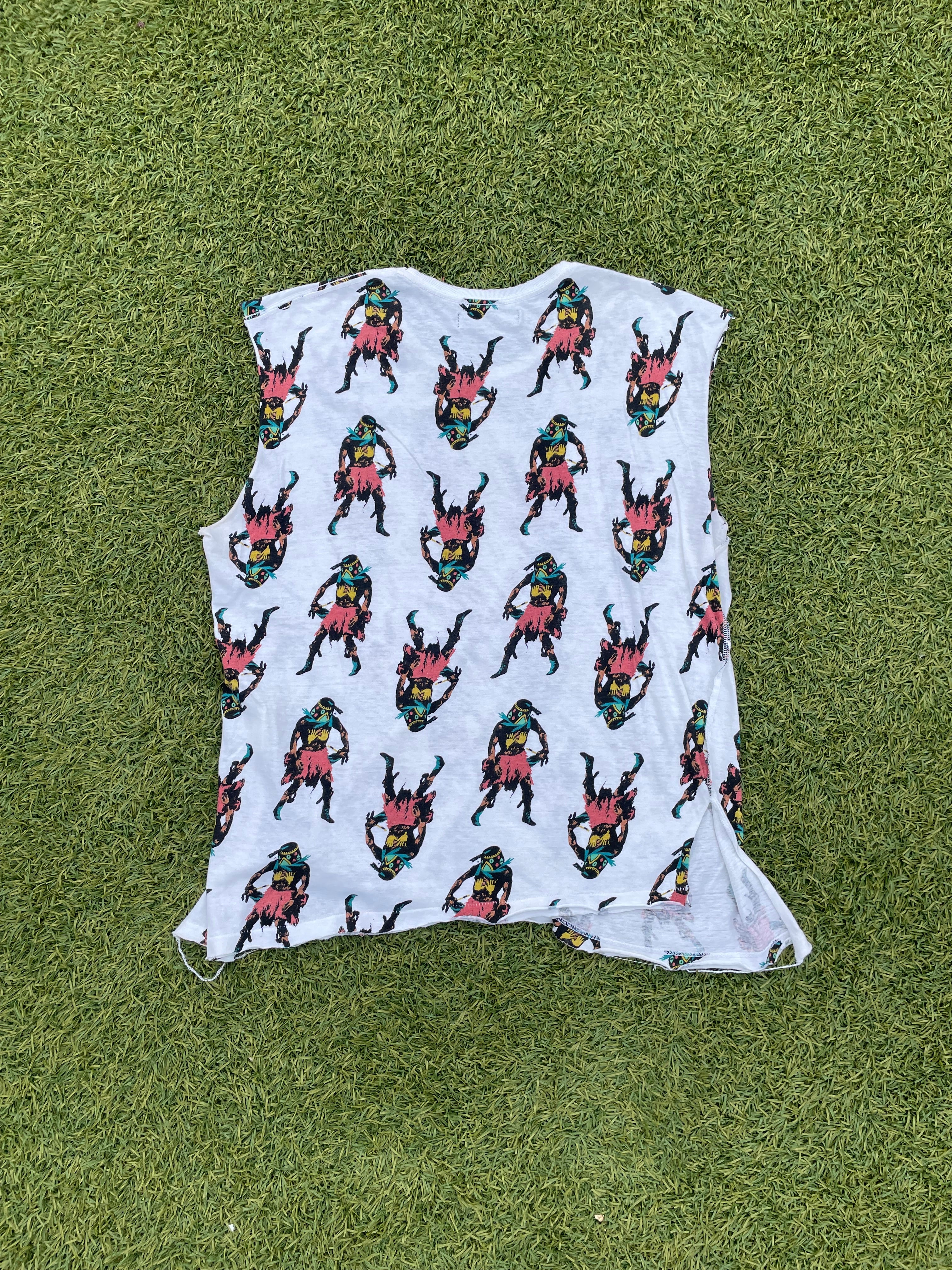 SS03 “Scab” - Undercover All Over Print Ethnic Figure Sleeveless