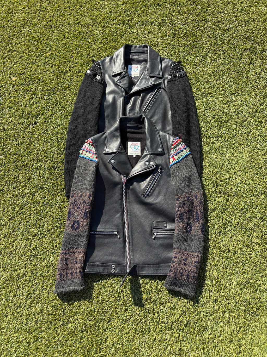 AW09 “Earmuff Maniac” - Undercover Ethnic Moto Leather Jacket