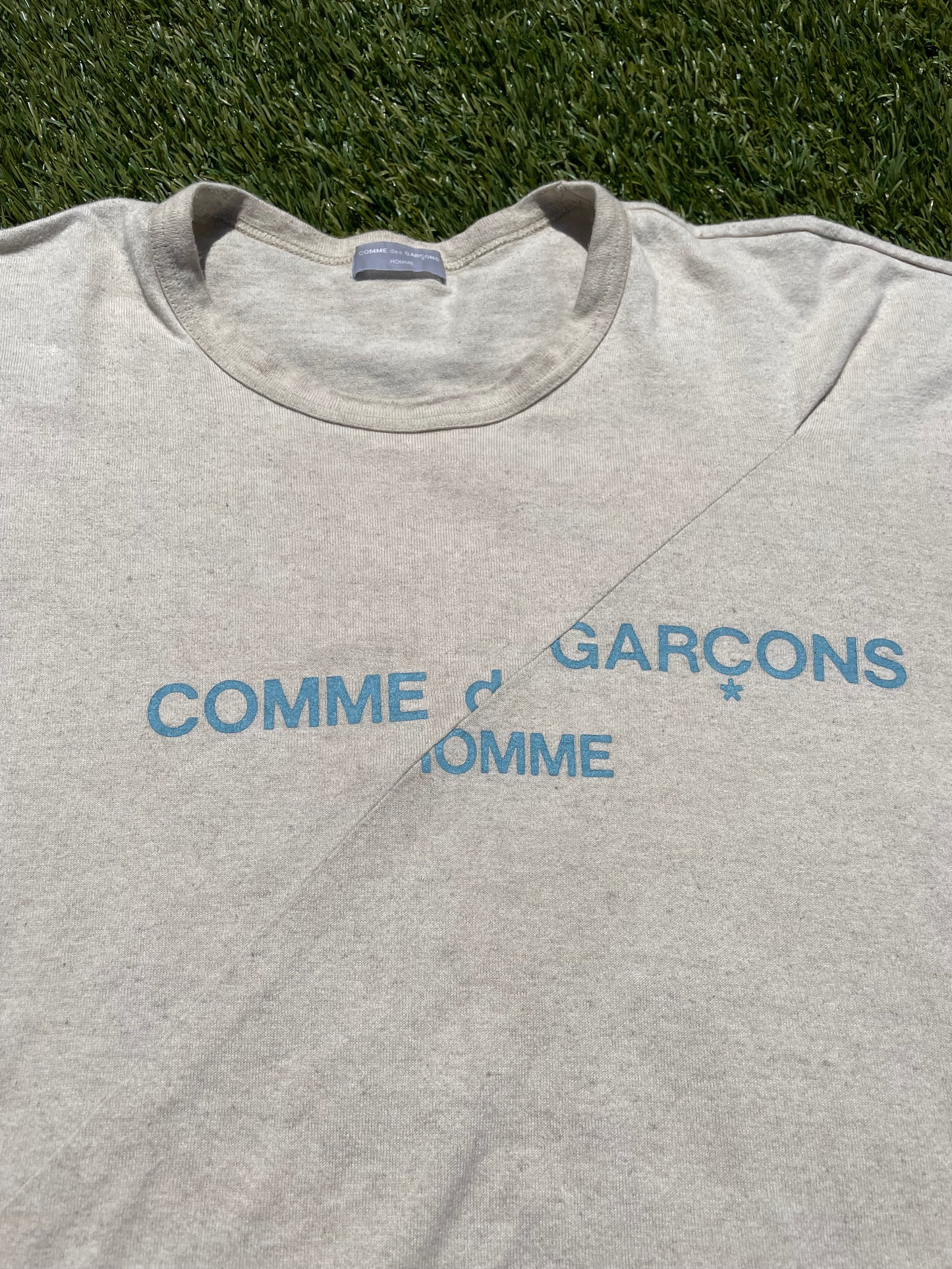 AD1997 Comme Des Garçons Split Logo T-Shirt