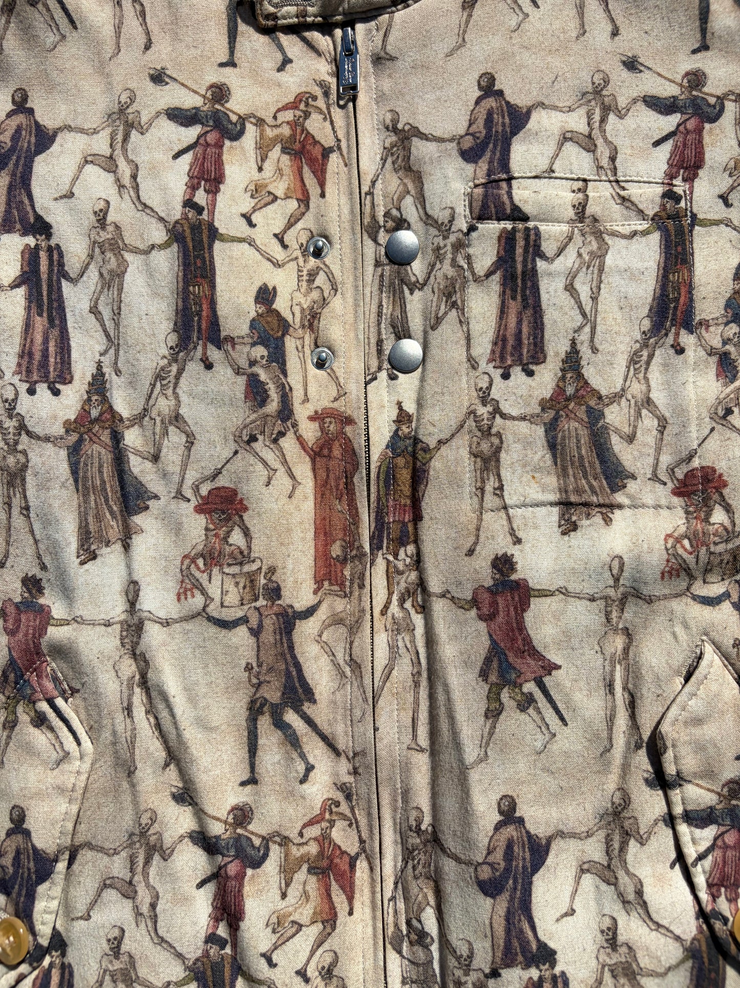 AW17 “Brainwashed Generation” - Undercover ‘Dance Of Death’ Hybrid Wool Jacket