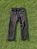 AD2002 Junya Watanabe Jewel Cross Black Sweatpants 💎