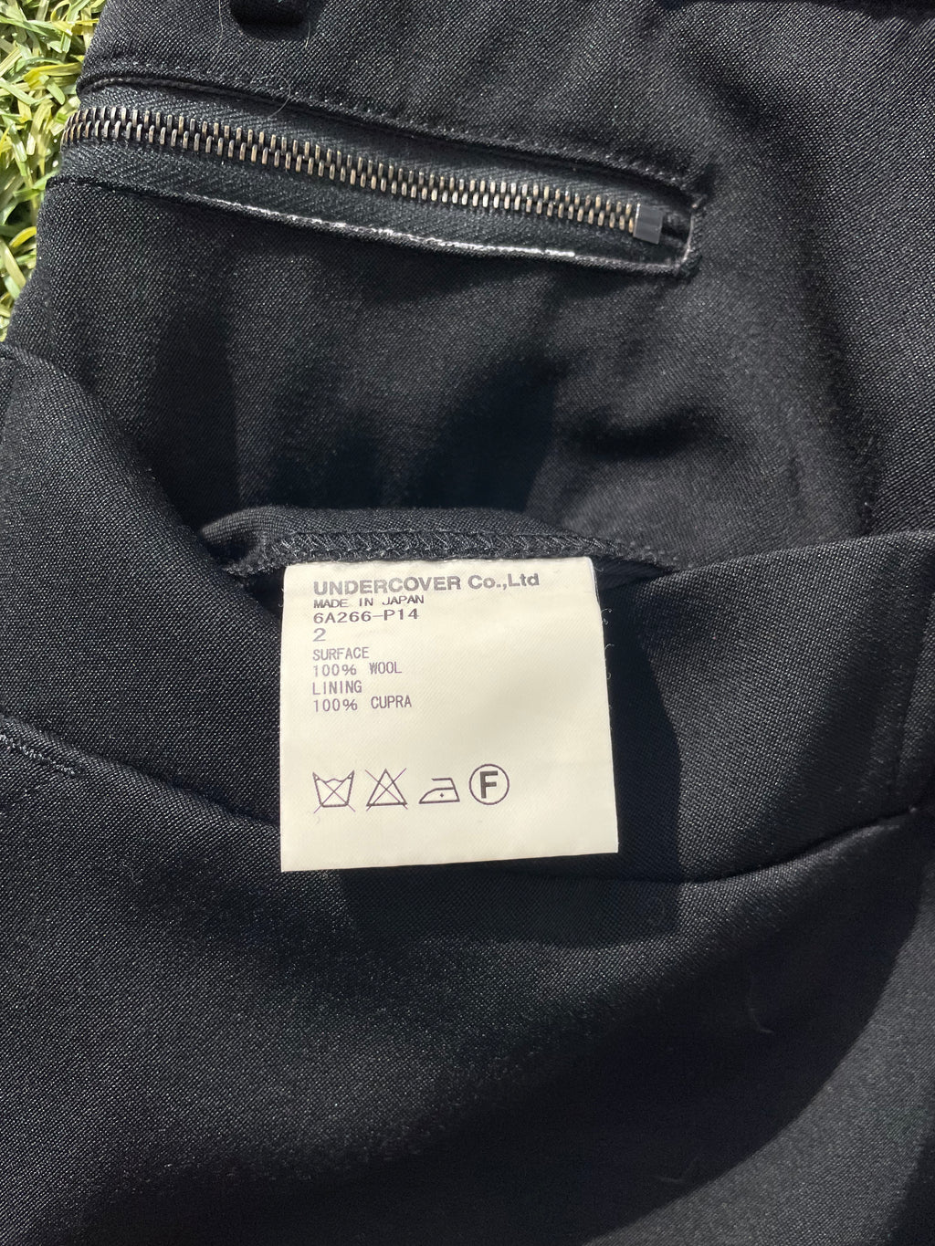 AW06 “GURUGURU” - Undercover Insects Embroidered Zipper Trousers