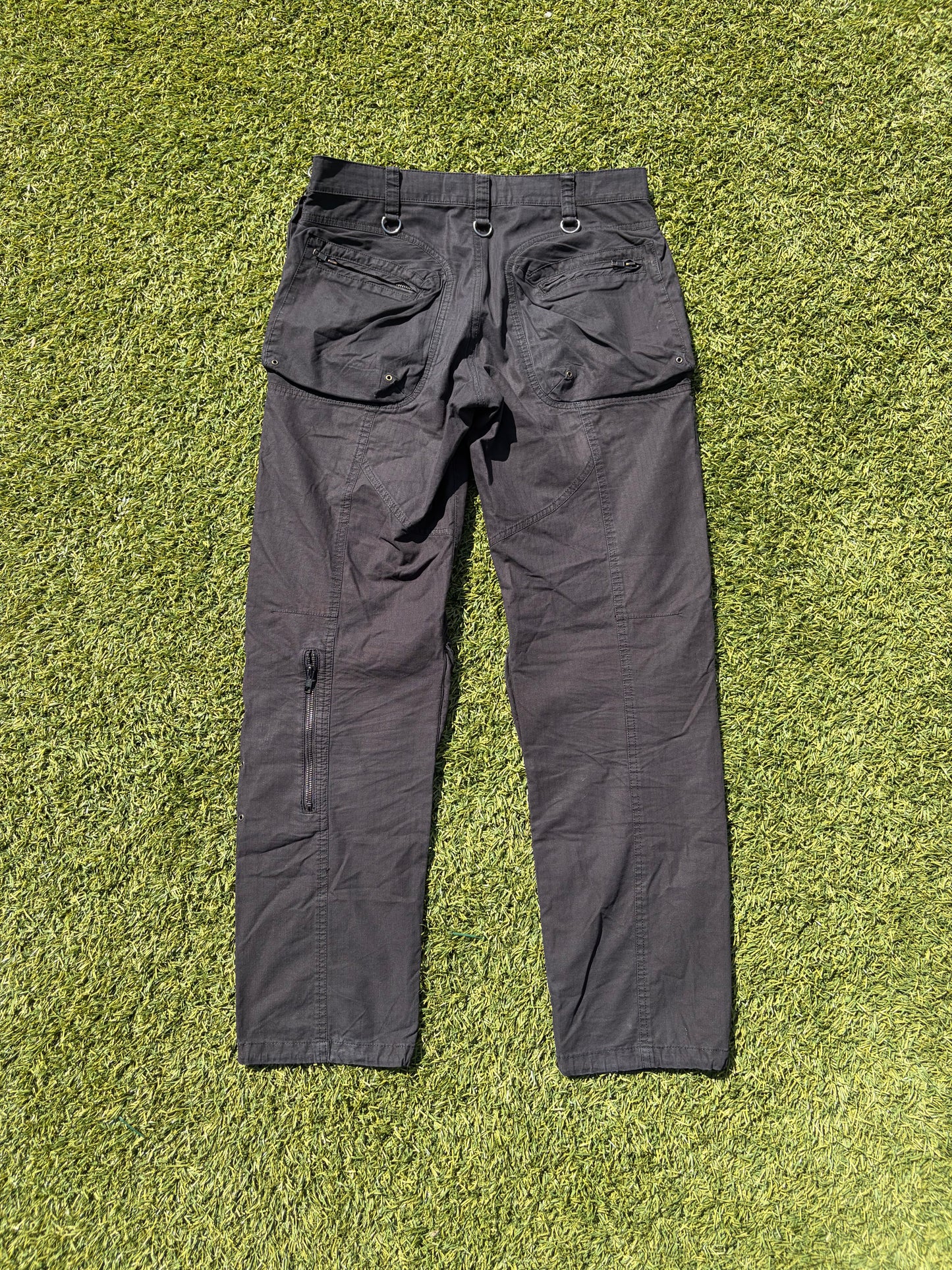 AW03 “Paperdoll” - Undercover Ripstop Multi-Zipper Utility Cargo Pant