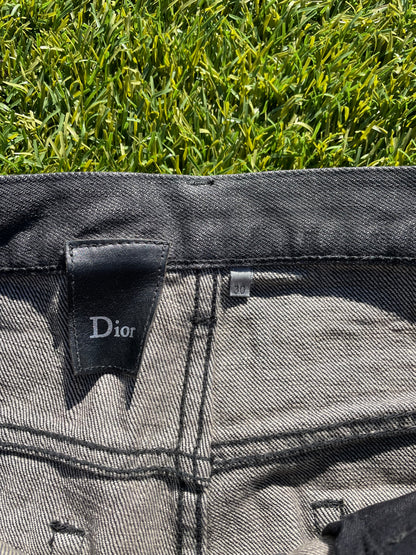 AW03 Dior Homme By Hedi Slimane Waxed Luster Denim