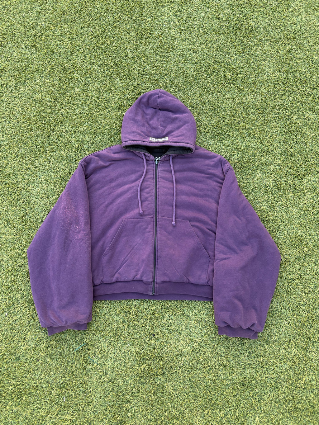 AW17 Vetements Eleven Inch Gun Club/Total F*cking Darkness Reversible Padded Cotton Bomber Jacket