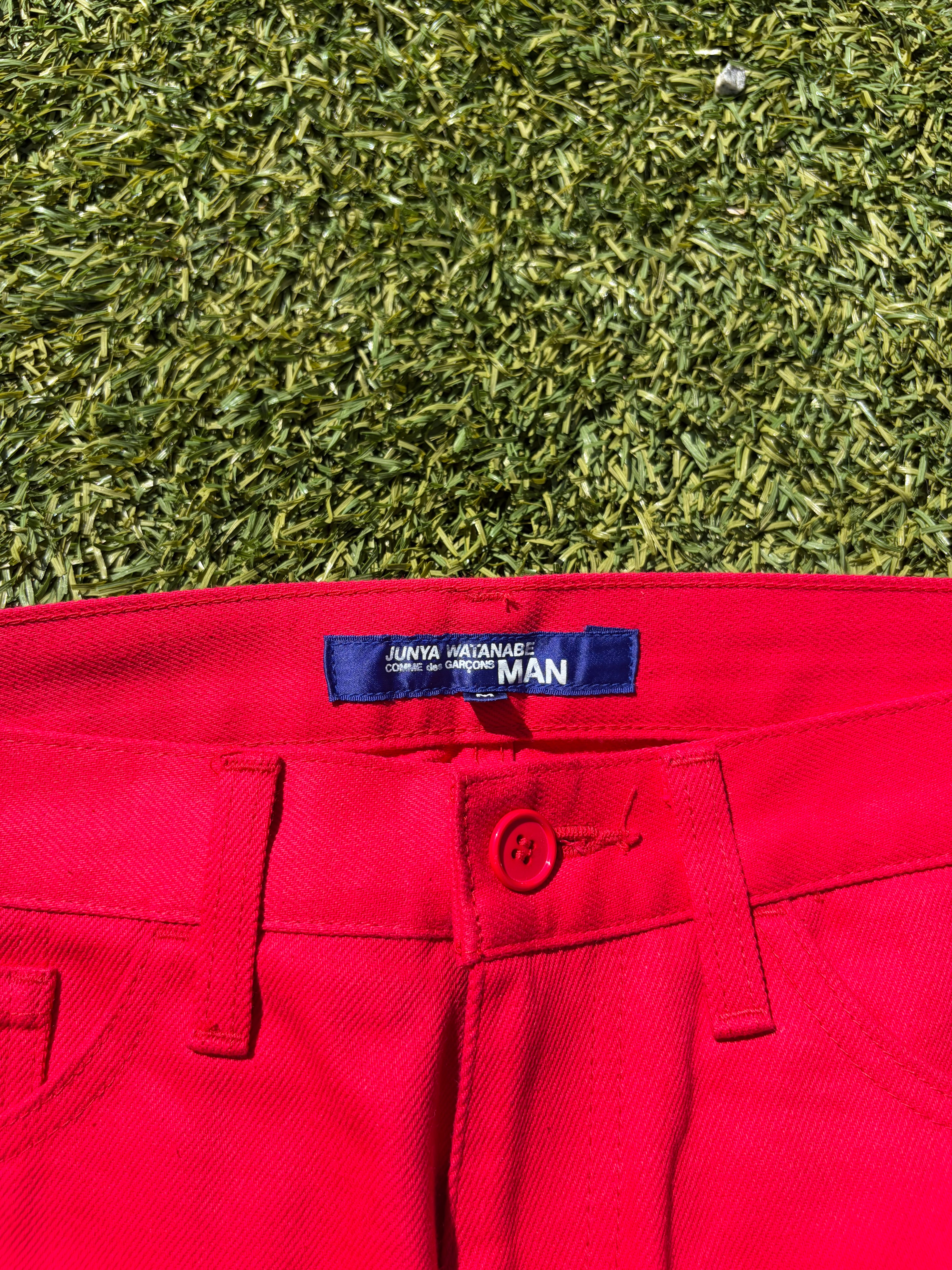 AD2002 Junya Watanabe Leather Patch '24' Canvas Denim – RWNDBCKWRDS